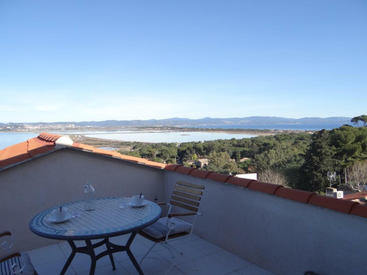 Appartement Vue Mer, Presqu'Il De Giens Hyères Zewnętrze zdjęcie